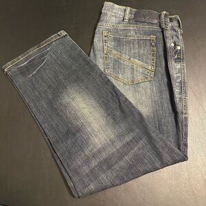 Rock & Republic Dark Wash Straight Jeans